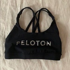 Peloton x lululemom sports bra